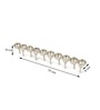 Rivera Candle & T-Light Holder     Set Of 2 In Silver