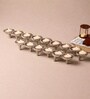 Rivera Candle & T-Light Holder     Set Of 2 In Silver