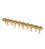 Rivera Candle & T-Light Holder Large Gold