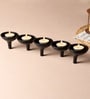 Rivera Candle & T-Light Holder Medium Black