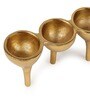 Rivera Candle & T-Light Holder Medium Gold