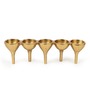 Rivera Candle & T-Light Holder Medium Gold