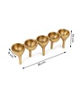Rivera Candle & T-Light Holder Medium Gold