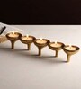 Rivera Candle & T-Light Holder Medium Gold