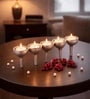 Rivera Candle & T-Light Holder Medium Silver