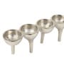 Rivera Candle & T-Light Holder Medium Silver