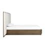 Riverdale King Sized Bed with Hydraulic Storage in White Finish
