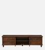 Riveria  Mango Wood Two Door Four Drawer Tv Console In Tubbaq finish
