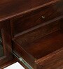 Riveria  Mango Wood Two Door Four Drawer Tv Console In Tubbaq finish
