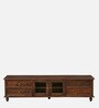 Riveria  Mango Wood Two Door Four Drawer Tv Console In Tubbaq finish