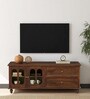Riveria Mango Wood Two Door Two Drawer  Tv Console In Tubbaq finish