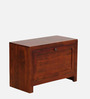 Riviera Sheesham Wood Shoe Cabinet In Honey Oak Finish