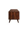 Rivora Tv Unit With Rattan Mesh Front In Walnut Finish