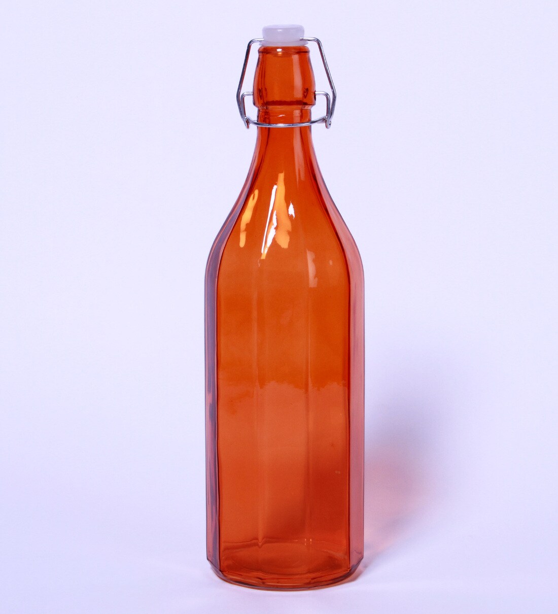 Buy ROXX Octra Orange Glass Bottle, 1000 ML Online Glass Bottles Bottles Dining & Bar