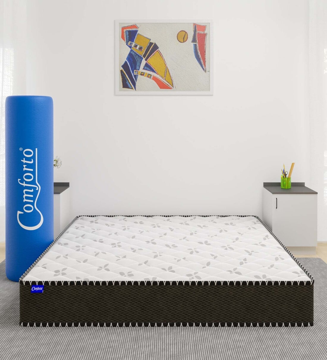 Buy Royal Orthopedic 8 inch Pocketed Spring King Size Mattress with