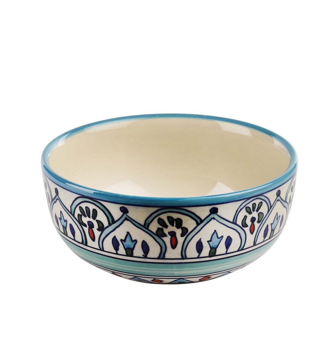 Buy Royal Crown 1000ml Ceramic Serving Bowl by Vareesha Online ...