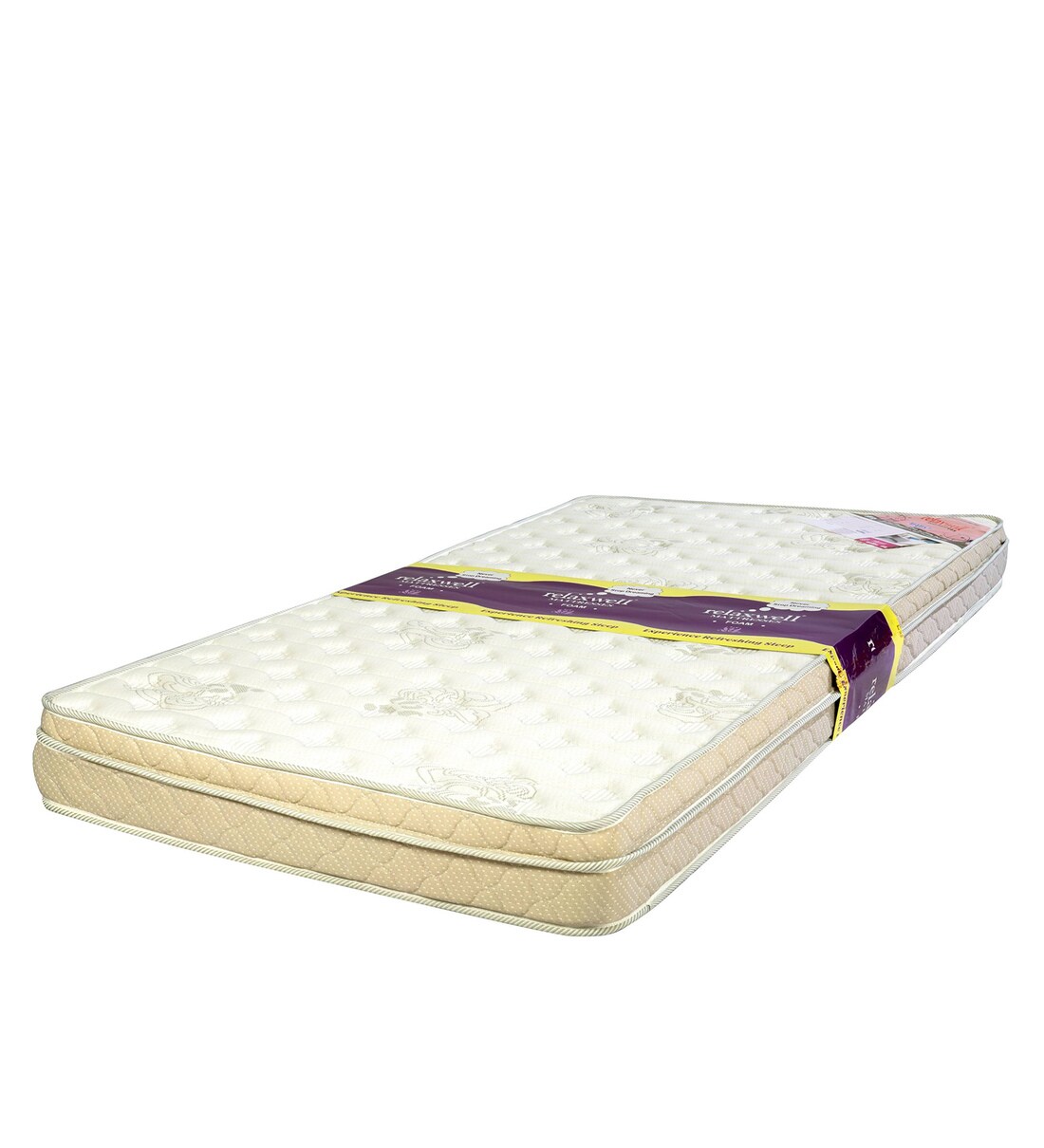 Buy Royale Coir 6 Inch Queen Size Mattress with Pillow by Relaxwell
