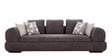 Roasia Boucle 3 Seater Sofa in Dark Grey Colour Roasia Boucle 3 Seater Sofa in Dark Grey Colour