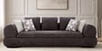 Roasia Boucle 3 Seater Sofa in Dark Grey Colour Roasia Boucle 3 Seater Sofa in Dark Grey Colour