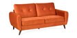 Rockingham 3 Seater Sofa In Rust Orange Colour