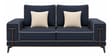 Rodeo Sal Wood 2 Seater Sofa In Blue Colour