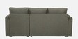 Rogelio Fabric LHS Pull Out Sofa Cum Bed In Sandy Brown Colour With Storage