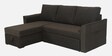 Rogelio Fabric RHS Pull Out Sofa Cum Bed In Chestnut Brown Colour With Storage