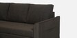 Rogelio Fabric RHS Pull Out Sofa Cum Bed In Chestnut Brown Colour With Storage