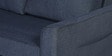 Rogelio Fabric RHS Pull Out Sofa Cum Bed In Navy Blue Colour With Storage