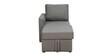 Rogelio Fabric RHS Pull Out Sofa Cum Bed In Slate Grey Colour With Storage