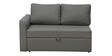 Rogelio Fabric LHS Pull Out Sofa Cum Bed In Slate Grey Colour With Storage
