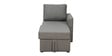 Rogelio Fabric LHS Pull Out Sofa Cum Bed In Slate Grey Colour With Storage