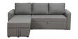 Rogelio Fabric RHS Pull Out Sofa Cum Bed In Slate Grey Colour With Storage
