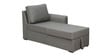 Rogelio Fabric LHS Pull Out Sofa Cum Bed In Slate Grey Colour With Storage