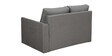 Rogelio Fabric RHS Pull Out Sofa Cum Bed In Slate Grey Colour With Storage