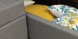 Rogelio Fabric LHS Pull Out Sofa Cum Bed In Slate Grey Colour With Storage