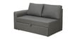 Rogelio Fabric LHS Pull Out Sofa Cum Bed In Slate Grey Colour With Storage