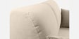 Roma Velve 2 Seater Sofa In Cream Colour