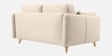 Roma Velve 2 Seater Sofa In Cream Colour
