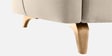 Roma Velve 2 Seater Sofa In Cream Colour
