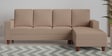 Zare LHS Sectional Sofa In  Brown Colour