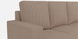 Zare LHS Sectional Sofa In  Brown Colour