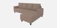 Zare LHS Sectional Sofa In  Brown Colour