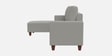 Roman Fabric RHS Sectional Sofa In Misty Grey Colour