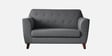 Rome Fabric 2 Seater Sofa In Grey Color