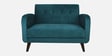 Rome Velvet 2 Seater Sofa in Green Colour