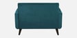 Rome Velvet 2 Seater Sofa in Green Colour
