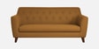 Rome Velvet  SofaSet  In Brown Color(3+1+1)
