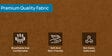 Rome Velvet  SofaSet  In Brown Color(3+1+1)