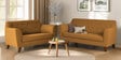 Rome Velvet Sofa Set In Brown Color (3+ 2)